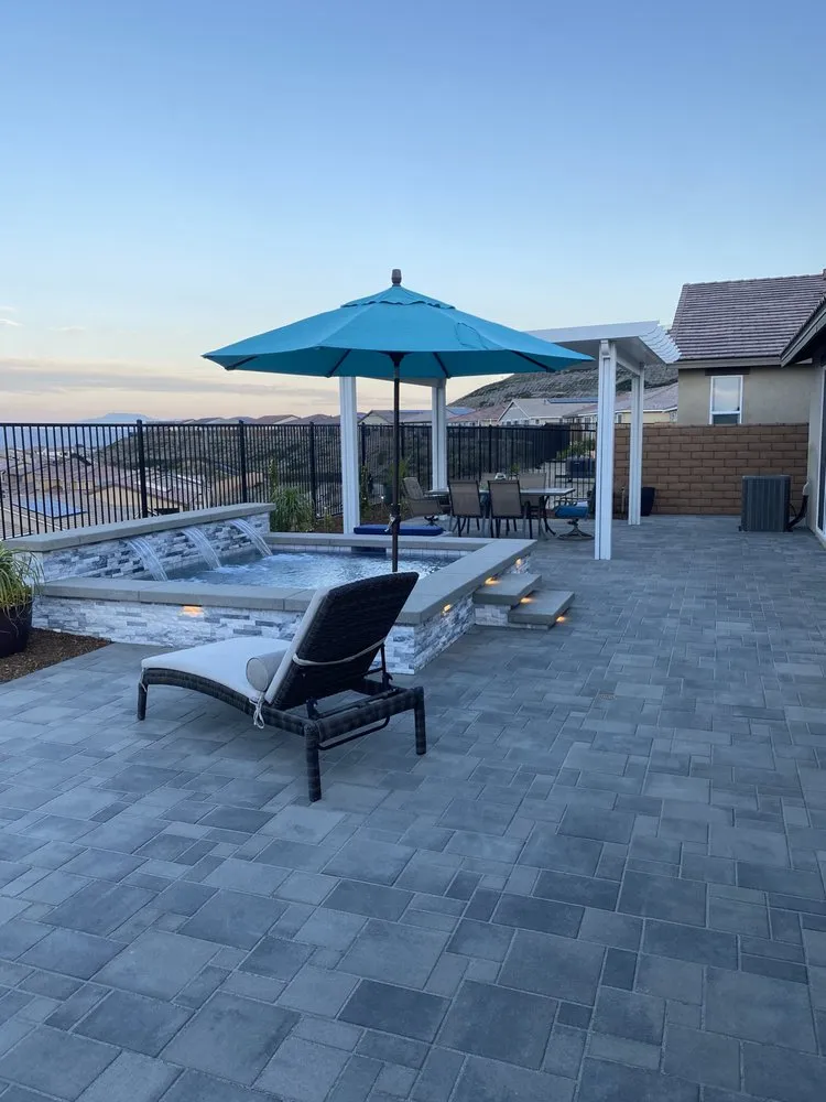 Affordable garden landscaping for homes in Chino Hills, CA by Coolwater Pools and Landscape