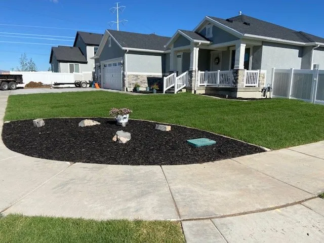 Custom landscape installation in Benjamin, UT - Coombs Outdoor Living