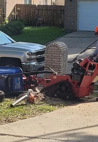 Affordable lawn mowing service in League City, TX - Cooney Stump Grinding