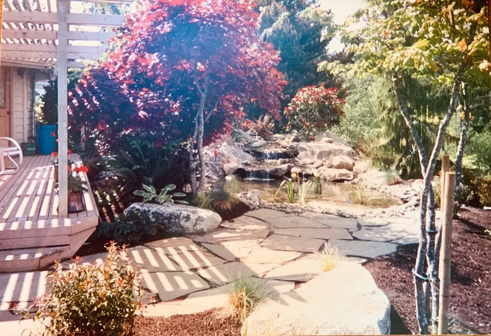 Custom landscape installation in Bremerton, WA - Cooper & Sons Landscaping