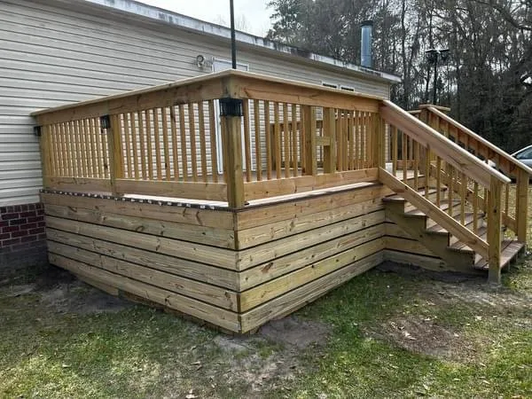 Custom yard cleanup service in Frankfort, IN by Cooper's Decks & Landscaping