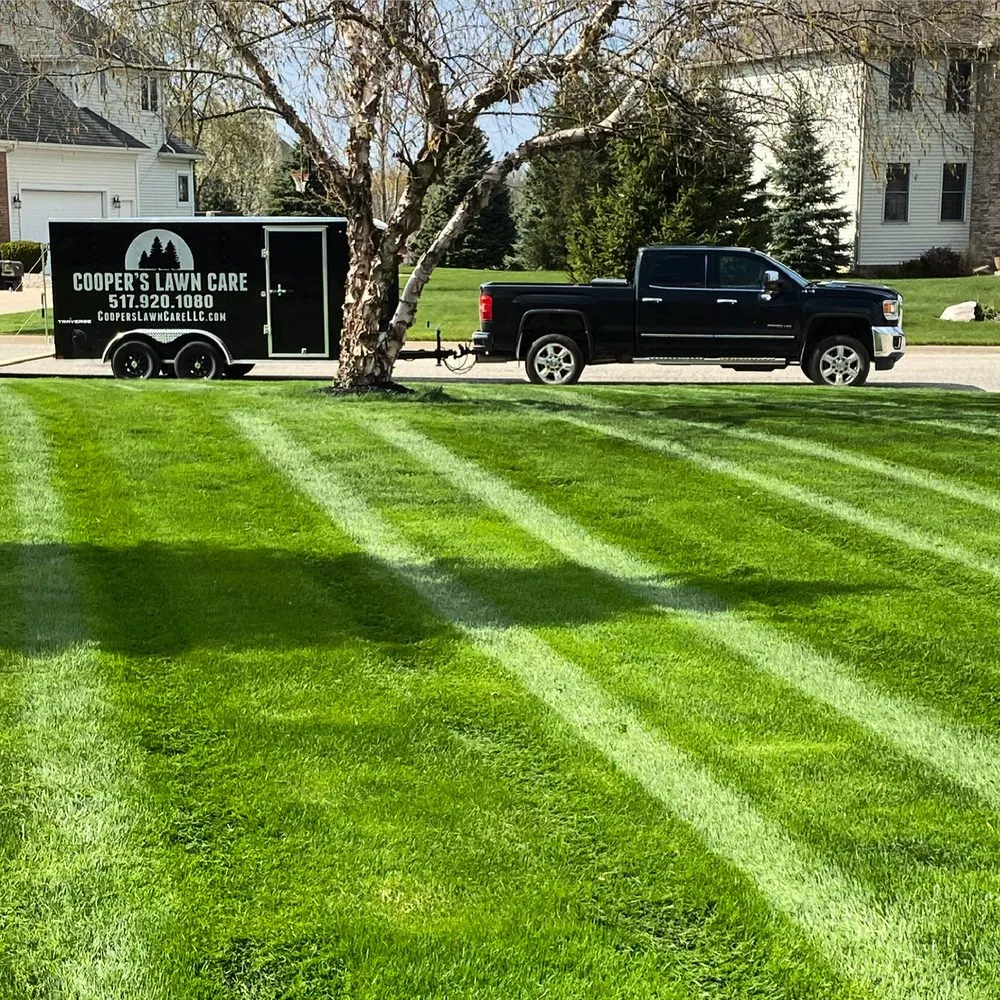 Professional residential landscaping for year-round maintenance in Adrian, MI by Cooper's Lawn Care