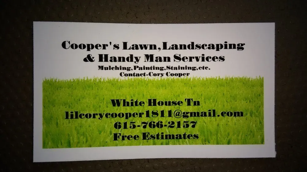 Reliable yard cleanup service in White House, TN by Coopers Lawn Landscaping and Handyman Services