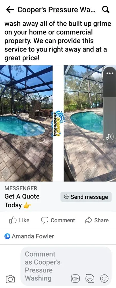 Professional landscape design in Fernandina Beach, FL by Cooper's Pressure Washing