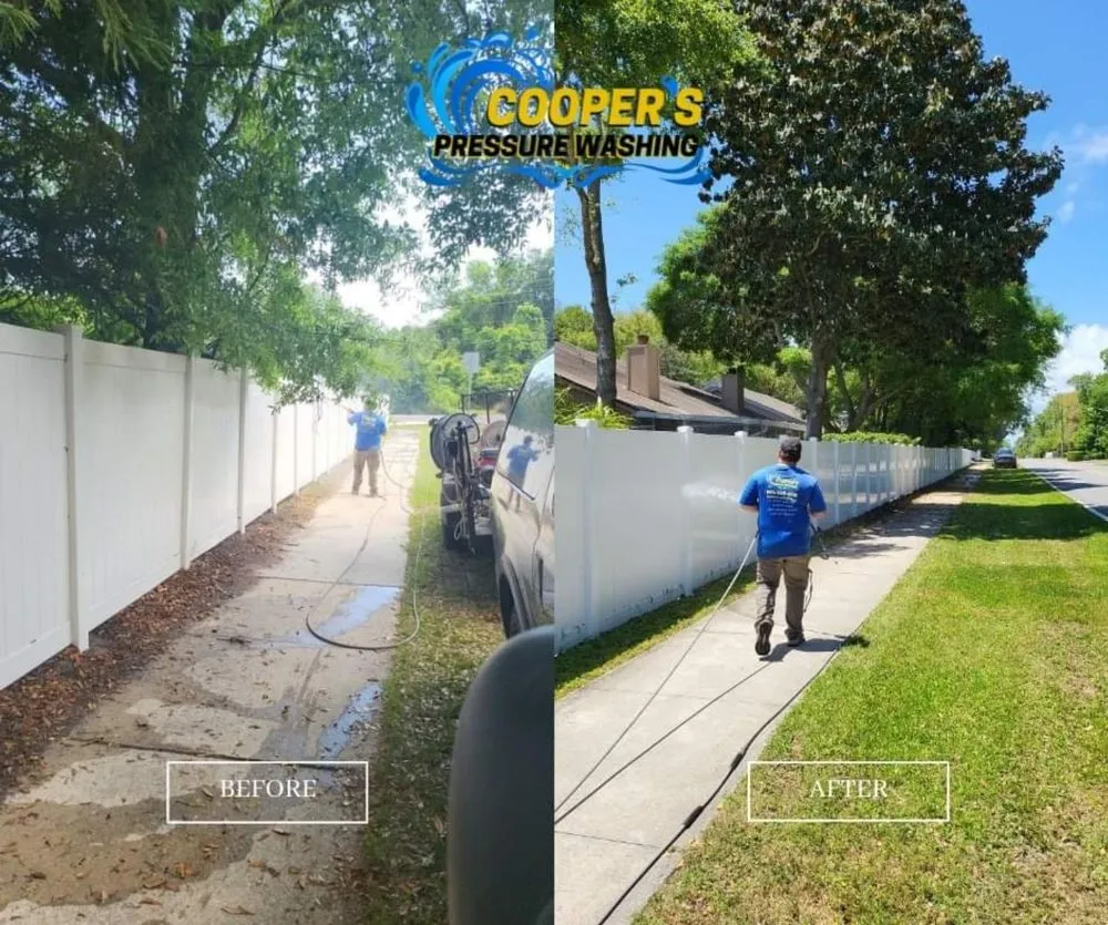 Top-rated yard cleanup service for homes across Fernandina Beach, FL - Cooper's Pressure Washing