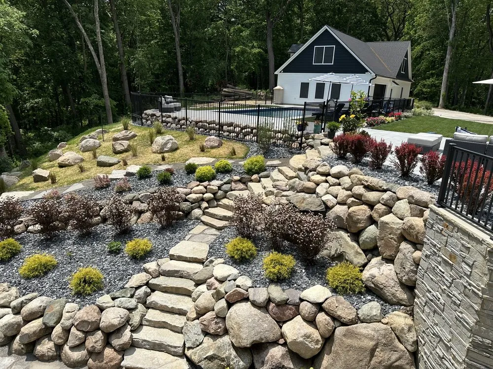 Affordable garden landscaping near you in Howell, MI by Cooper's Turf Management