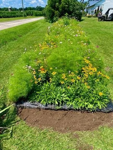 Trusted garden landscaping in Union City, IN by Coop's Yardwork Services