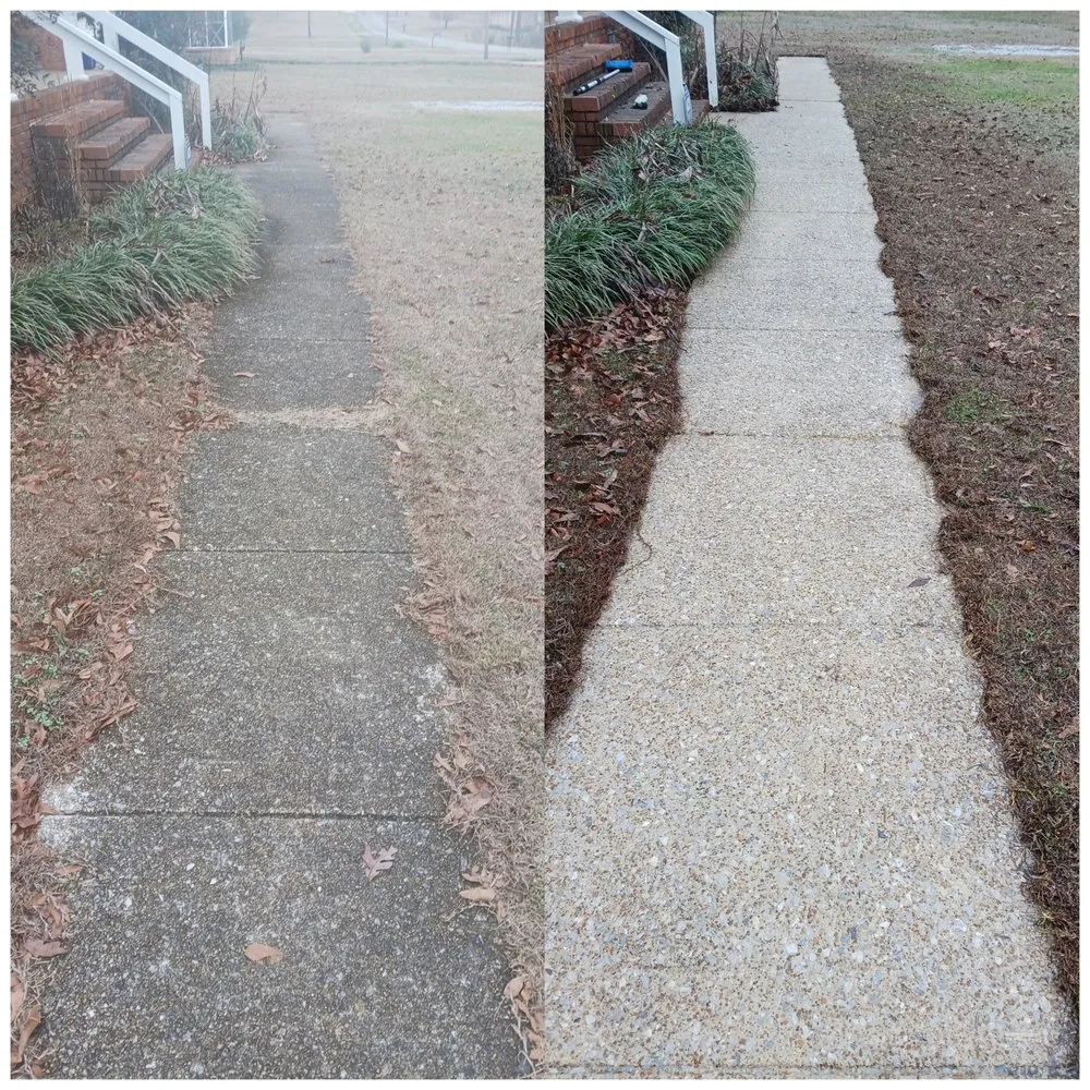Affordable landscape installation with custom design across Anniston, AL - Copeland's Pristine Pressure Washing