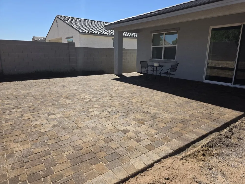 Professional garden landscaping for beautiful yards across Tolleson, AZ - Copper State Grading & Hardscape
