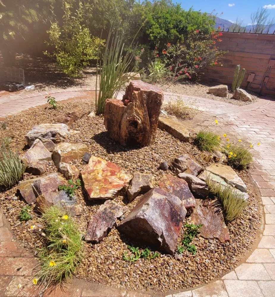 Custom lawn care service in Tucson, AZ by Copper Stone Landscaping