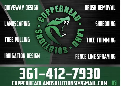 Top-rated landscape design in Yoakum, TX by Copperhead Land Solutions