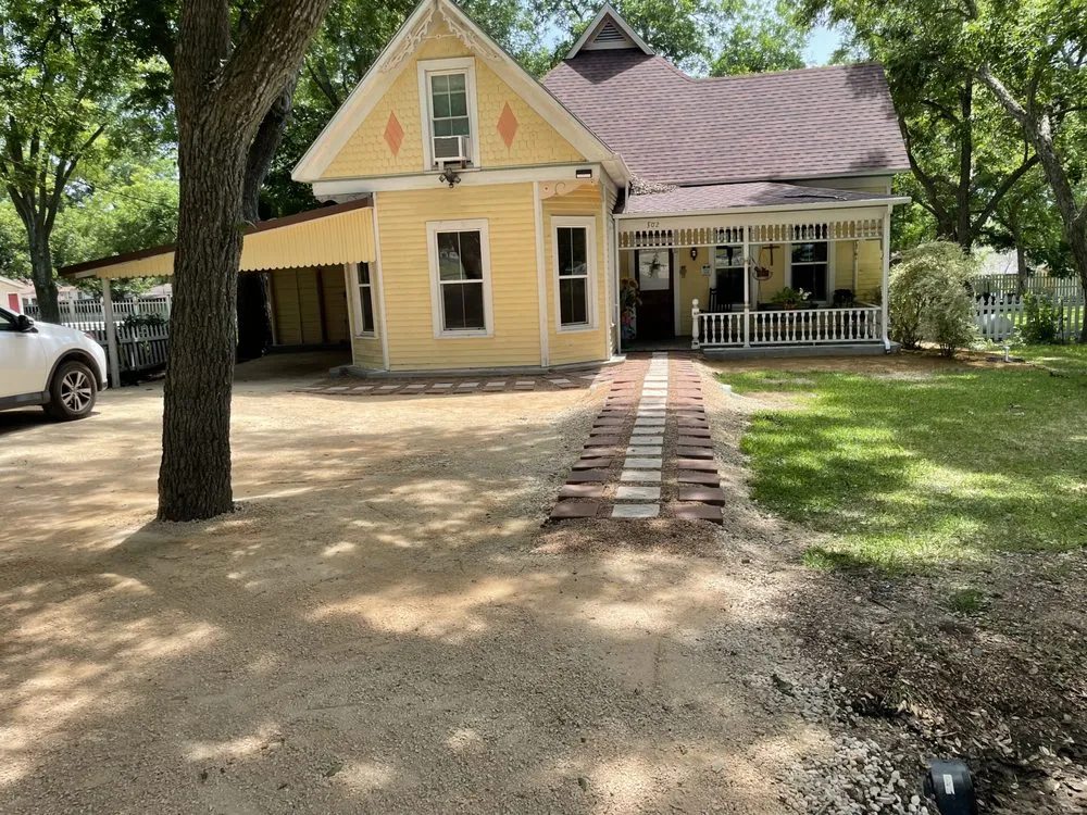 Local garden landscaping for year-round maintenance in Yoakum, TX by Copperhead Land Solutions