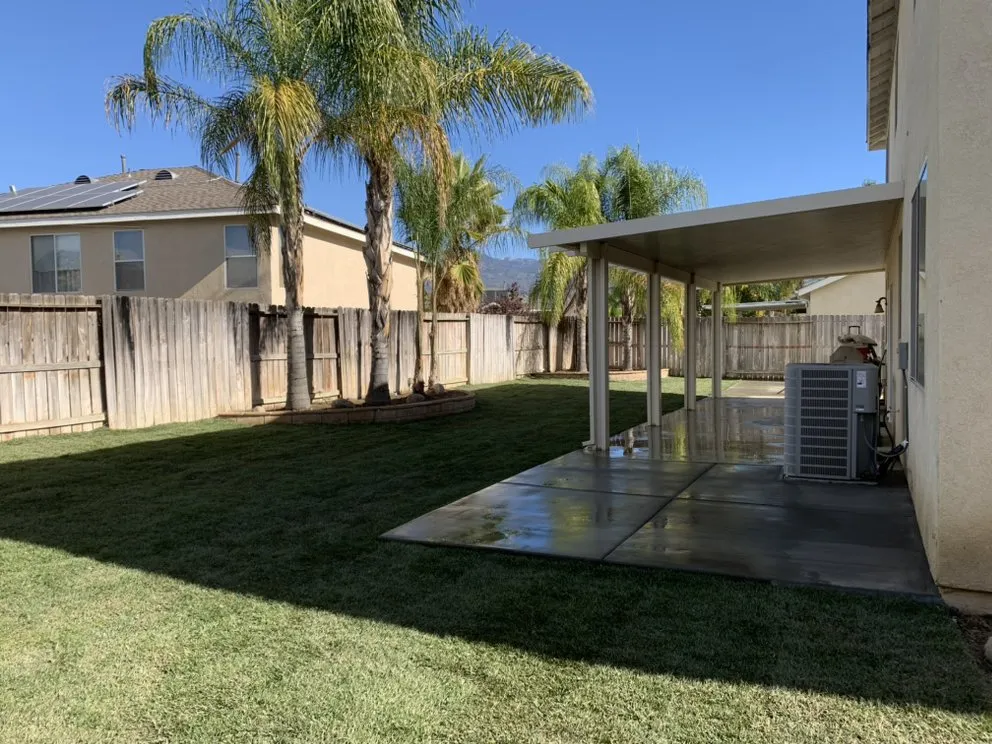 Custom landscape design in Hemet, CA by Copperhead Landscape