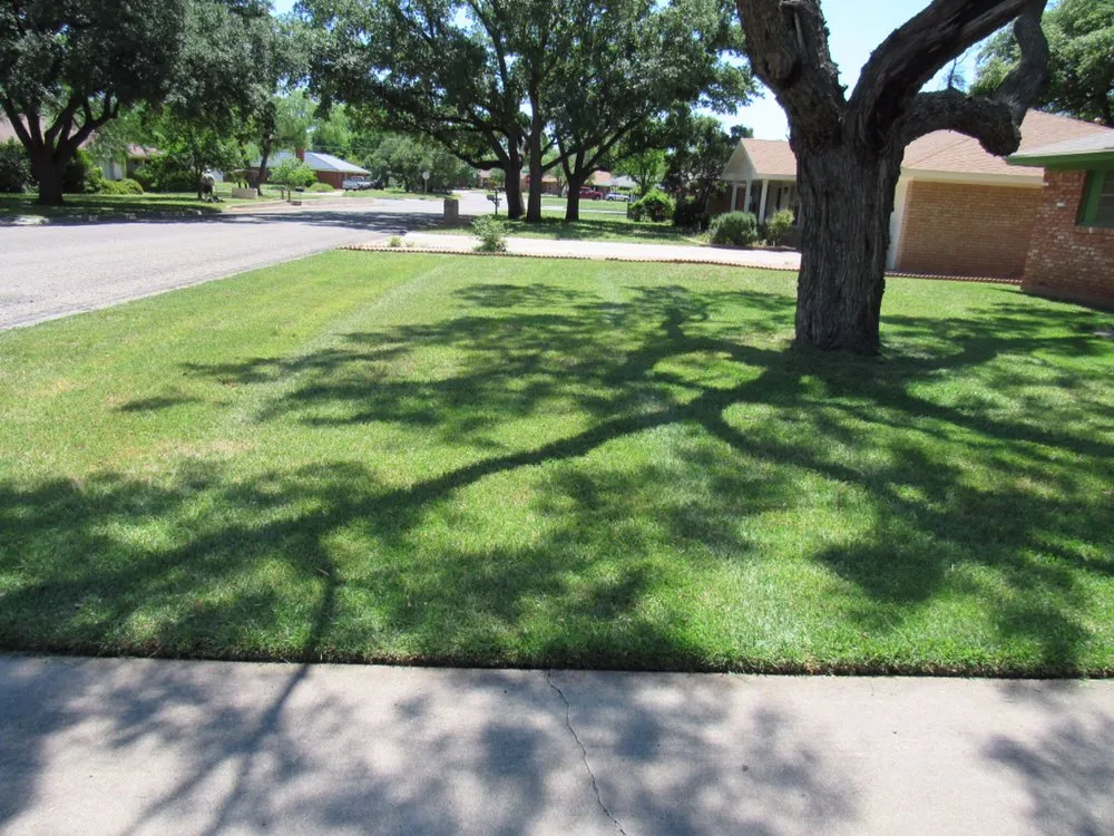 Professional outdoor landscaping in San Angelo, TX by Copperhead Lawn Care