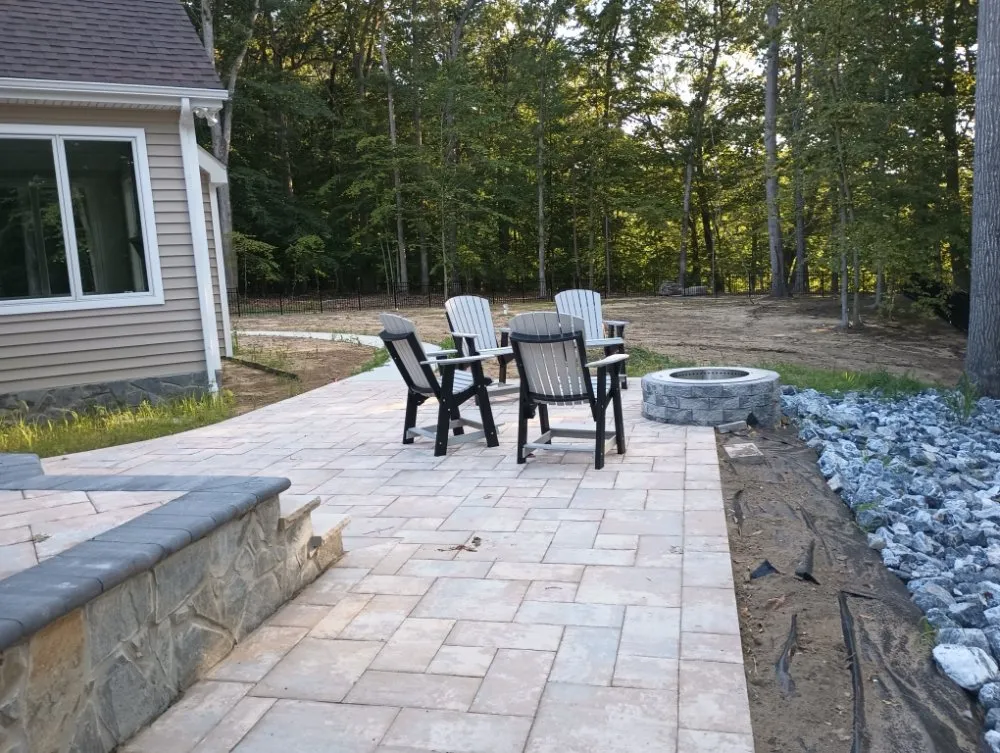 Custom garden landscaping for homes in Dover, DE by Corban Creek Landscape Construction