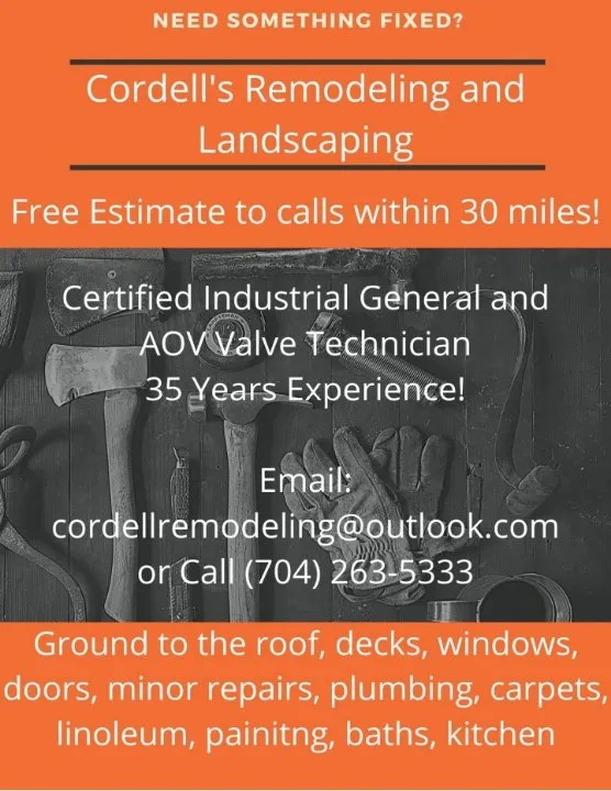 Reliable landscape installation with custom design in Bolivia, NC by Cordell's Remodeling and Landscaping