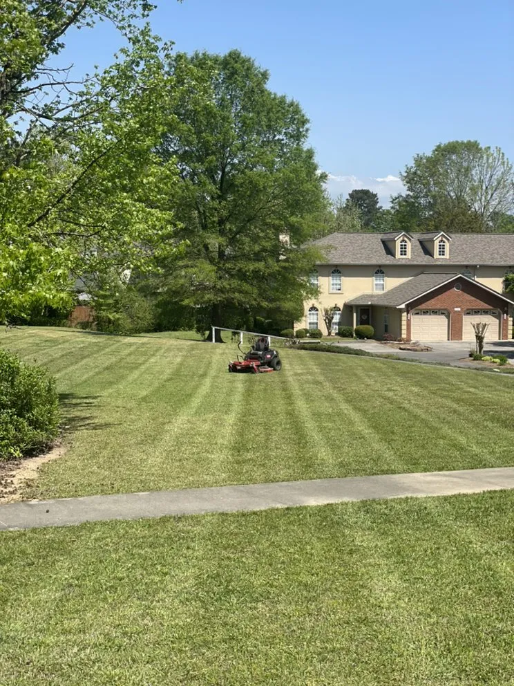 Expert lawn mowing service for residential properties across Dalton, GA - Cordero’s Landscaping