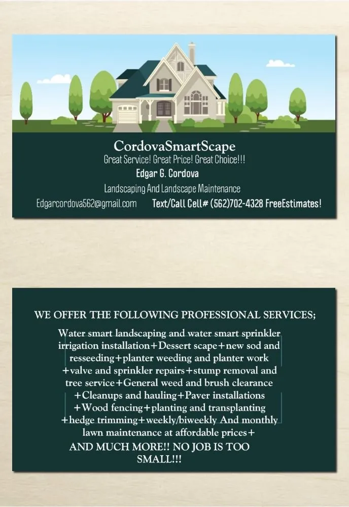 Professional yard cleanup service for homes in Los Angeles, CA by Cordova Smart Scape