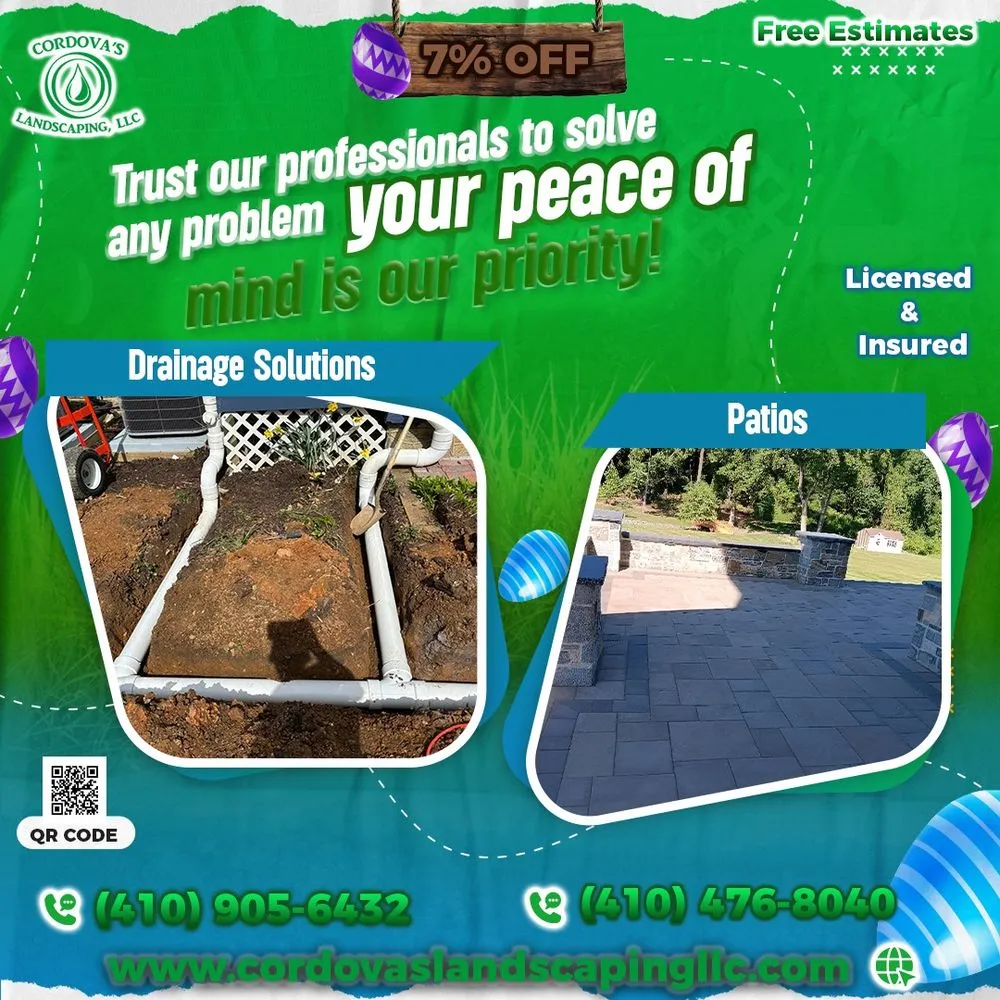 Trusted outdoor landscaping in Cockeysville, MD by Cordova's Landscaping