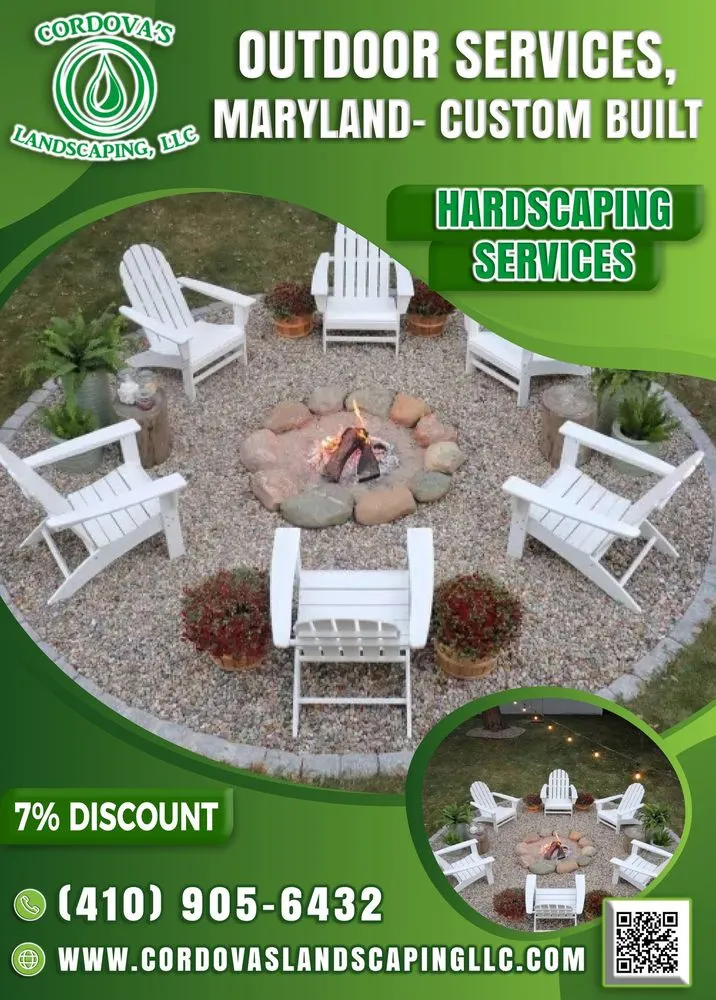 Custom yard cleanup service for beautiful yards across Cockeysville, MD - Cordova's Landscaping