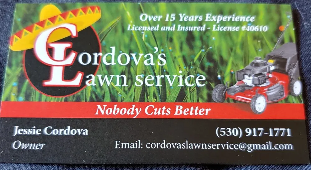 Professional landscape design in Cottonwood, CA - Cordova’s lawn service