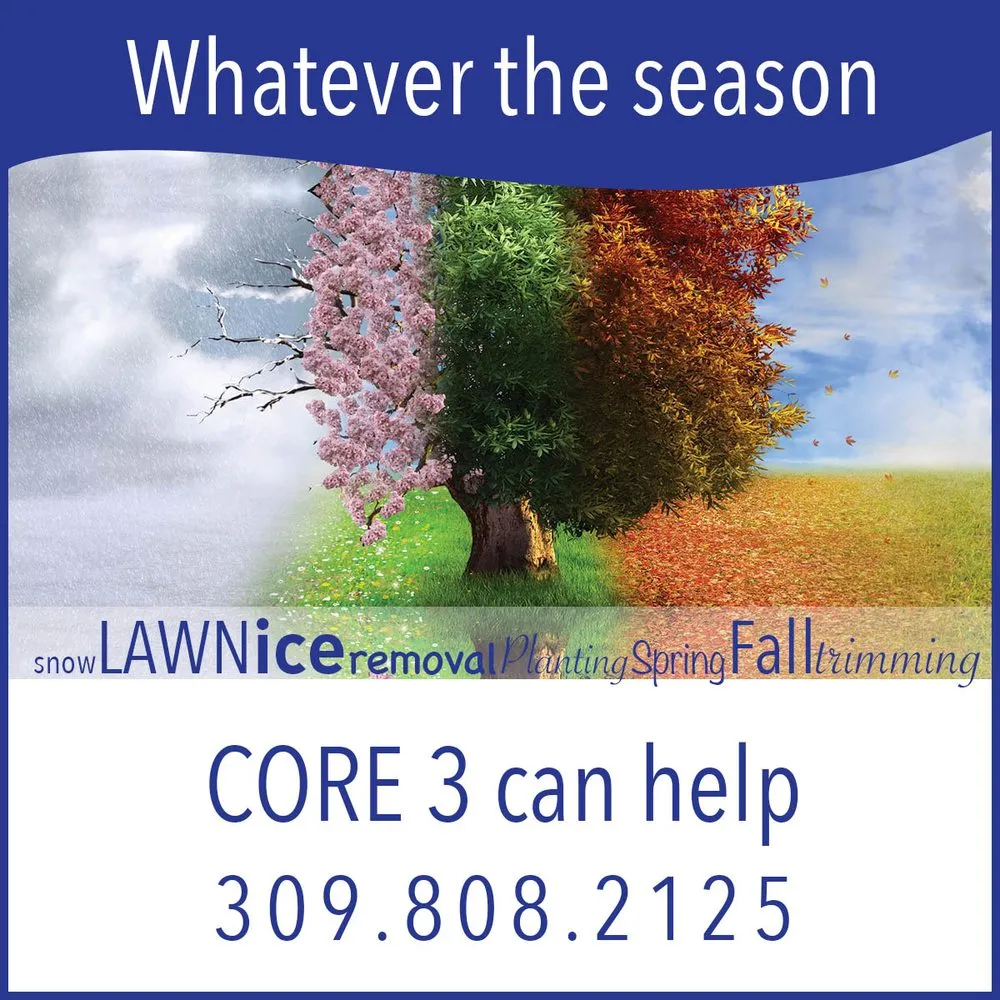 Reliable yard cleanup service experts serving Bloomington, IL - Core 3 Landscaping, Maintenance & Construction Services