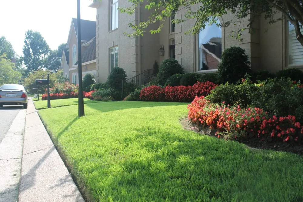 Local lawn mowing service with custom design in Germantown, TN by Core Groundscapes