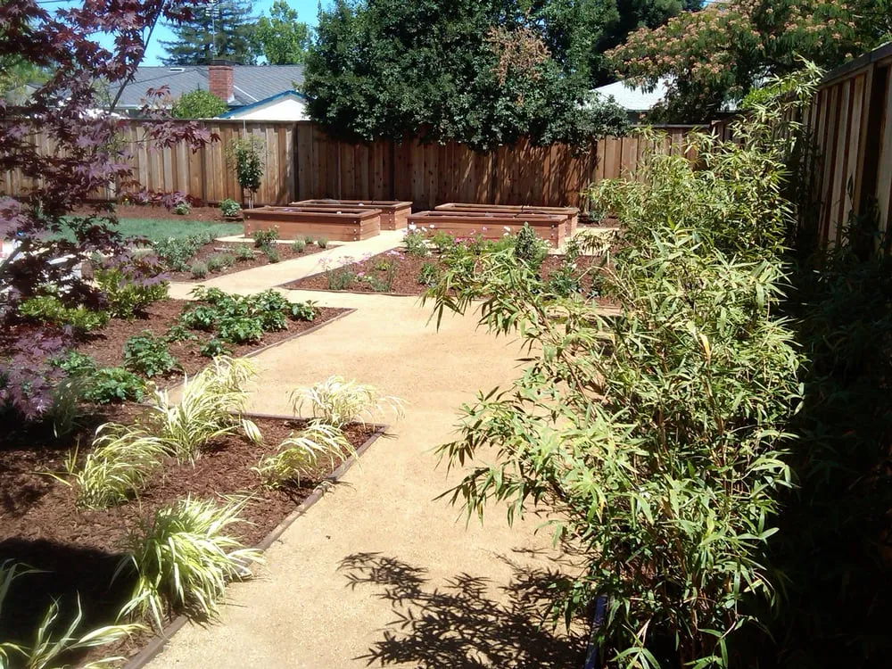 Local garden landscaping with custom design in Los Gatos, CA by Core Landscaping