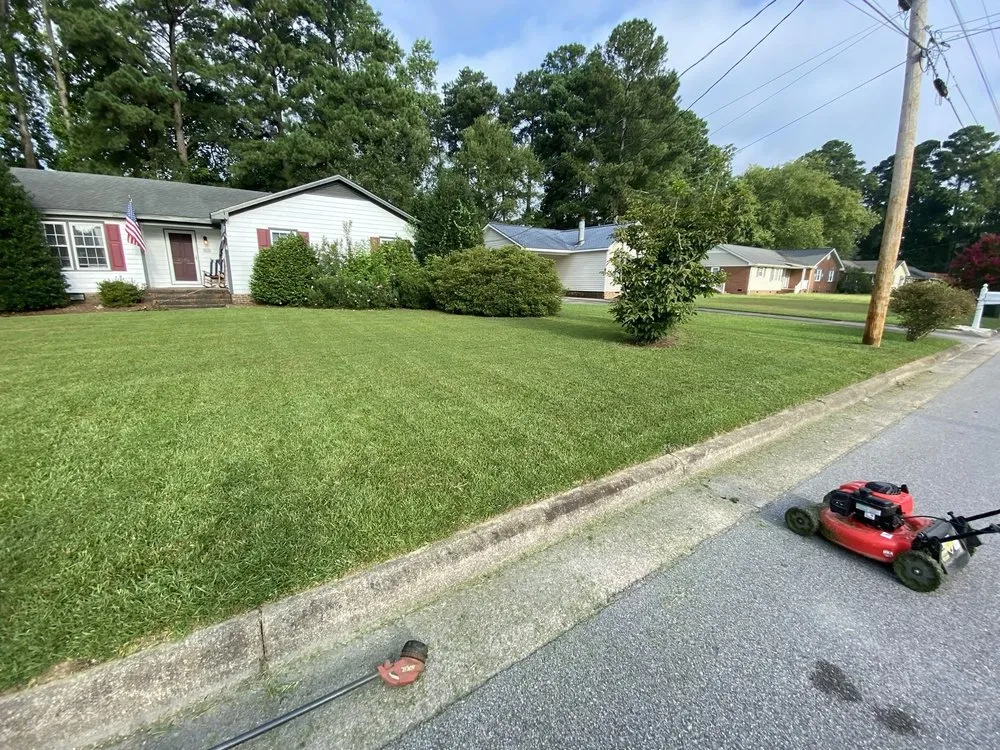 Expert landscape design in Wilson, NC by Coreyscleancuts