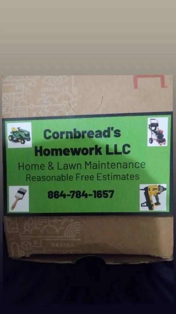 Local lawn mowing service for outdoor upgrades in Seneca, SC by Cornbreads Homework