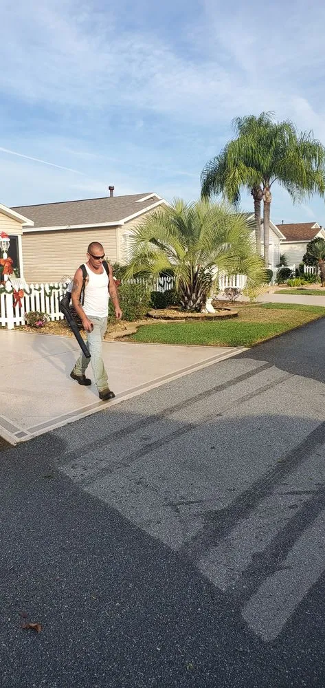 Professional lawn mowing service in Wildwood, FL by Cornell's Lawn Care