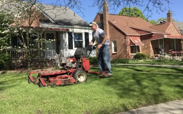 Custom lawn mowing service for outdoor upgrades in Baton Rouge, LA by Corner Landscaping