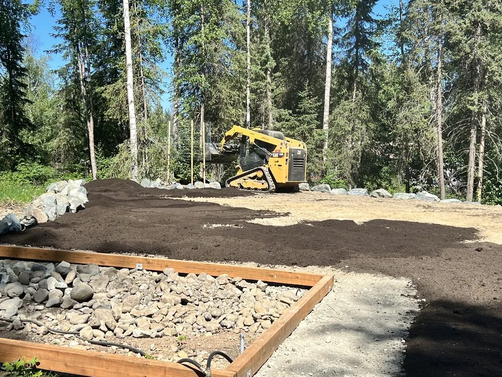 Custom landscape design in Wasilla, AK - Corner to Corner