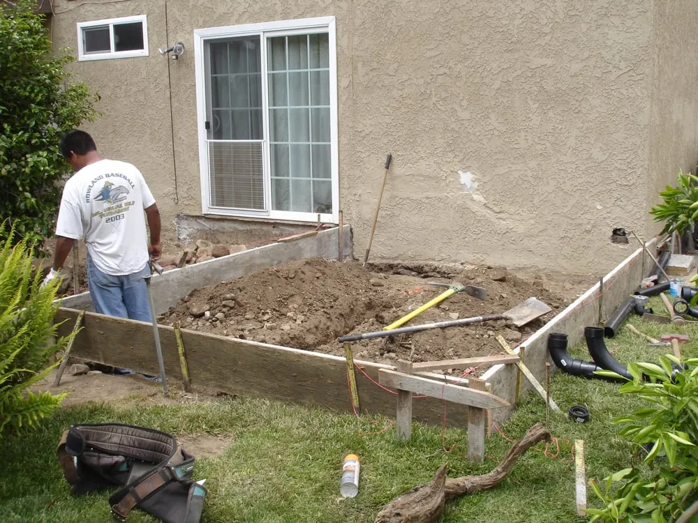 Custom landscape design in Upland, CA by Cornerstone Construction