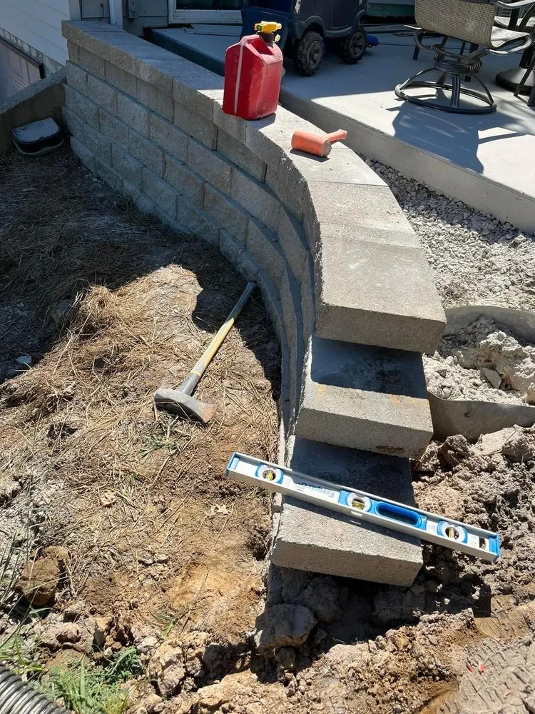 Affordable yard maintenance for beautiful yards in Waterloo, IL by Cornerstone Construction