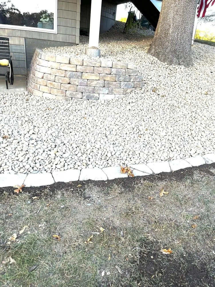 Local landscaping services with custom design across Waterloo, IL - Cornerstone Construction