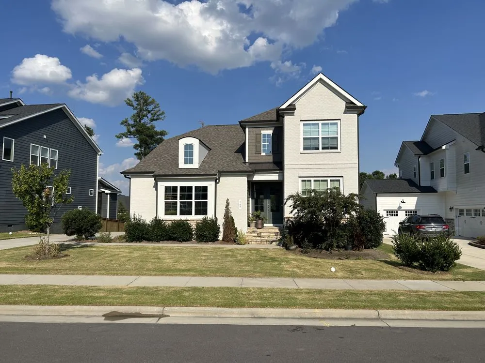 Professional garden landscaping in Durham, NC by Cornerstone