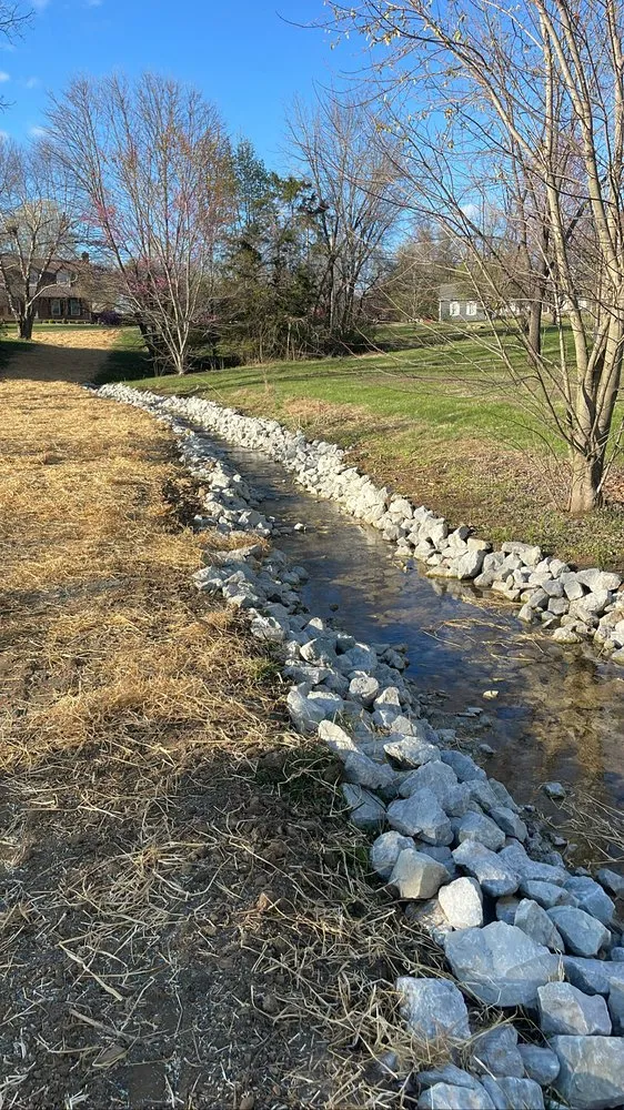 Professional lawn care service near you across Simpsonville, KY - Cornerstone Hardscape & Excavation
