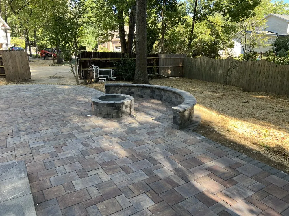 Professional garden landscaping for residential properties across Simpsonville, KY - Cornerstone Hardscape & Excavation