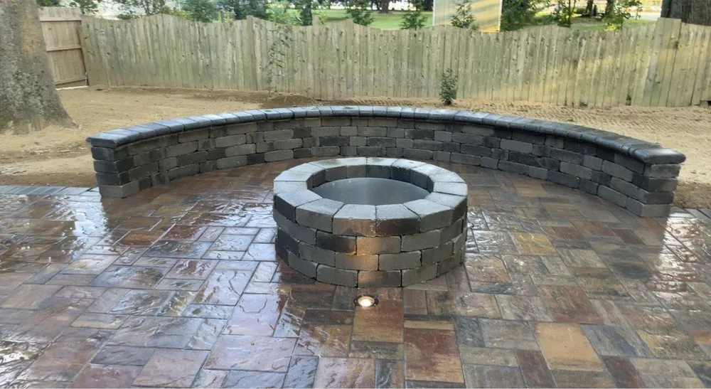 Custom yard cleanup service near you in Simpsonville, KY by Cornerstone Hardscape & Excavation