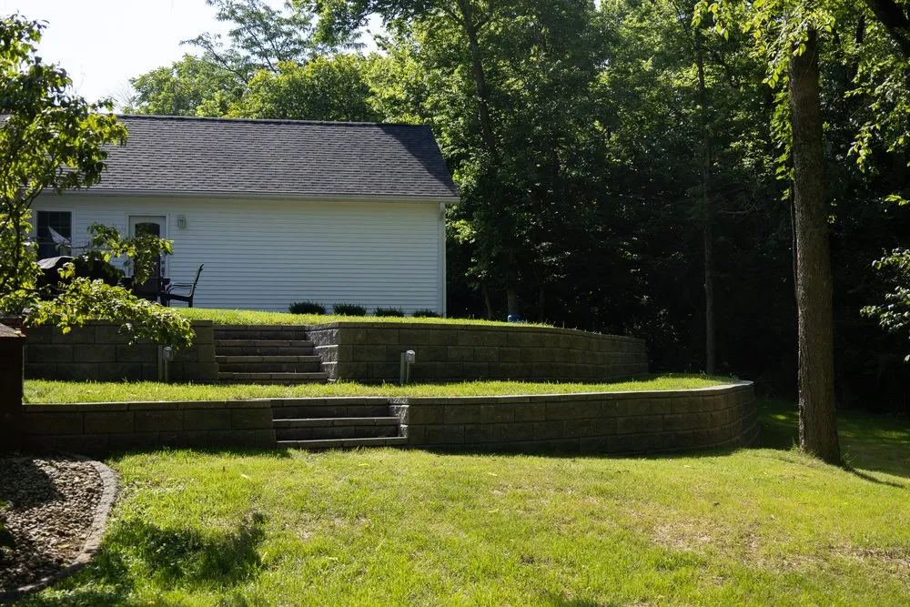 Custom yard maintenance in Simpsonville, KY by Cornerstone Hardscape & Excavation