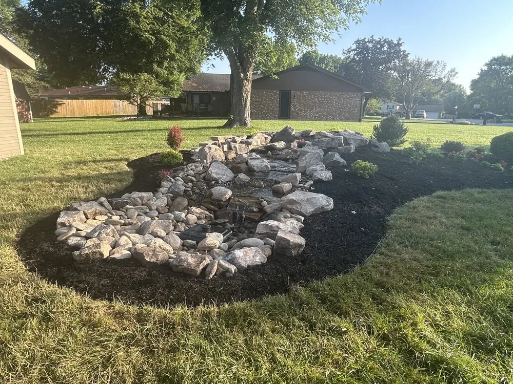 Top-rated yard cleanup service for homes across Dayton, OH - Cornerstone Landscape & Design