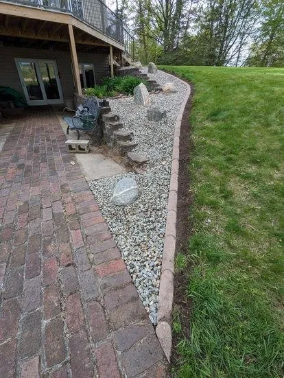 Trusted yard cleanup service with custom design in Nevis, MN by Cornerstone Landscaping