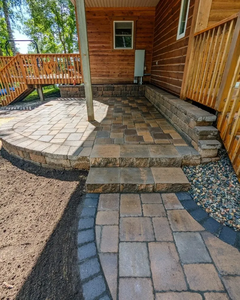 Trusted garden landscaping in Nevis, MN by Cornerstone Landscaping