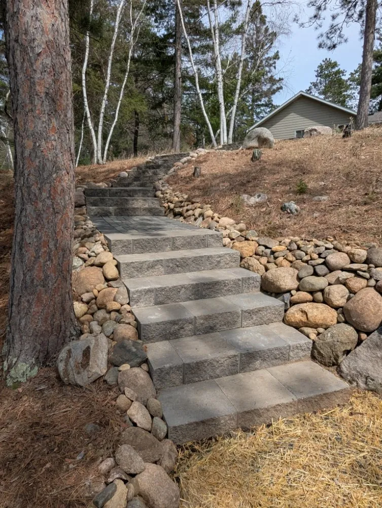 Top-rated garden landscaping with custom design across Nevis, MN - Cornerstone Landscaping