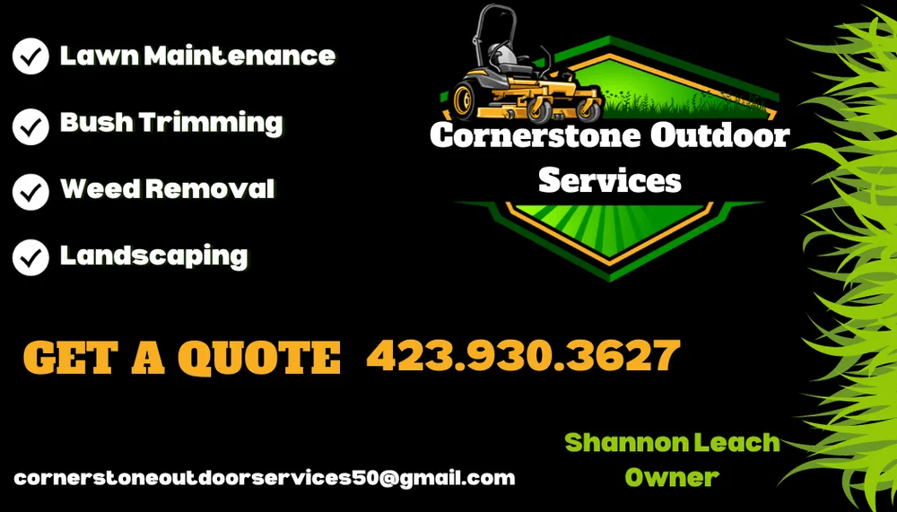 Professional yard cleanup service for residential properties in Johnson City, TN by Cornerstone Outdoor Services