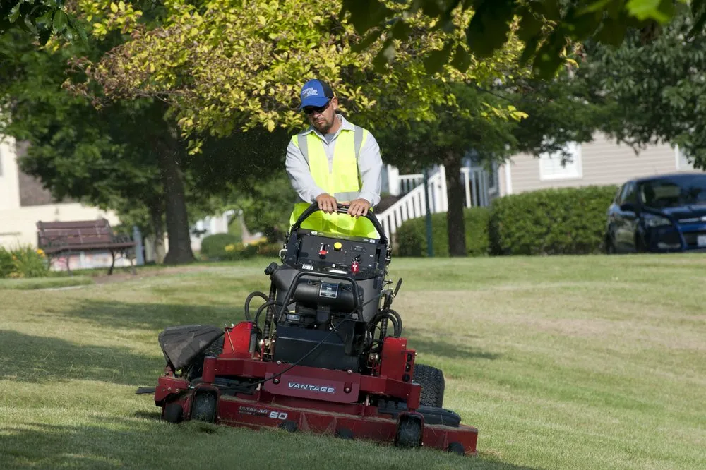 Affordable lawn mowing service with custom design across Elgin, IL - Cornerstone Partners Horticultural Services Company
