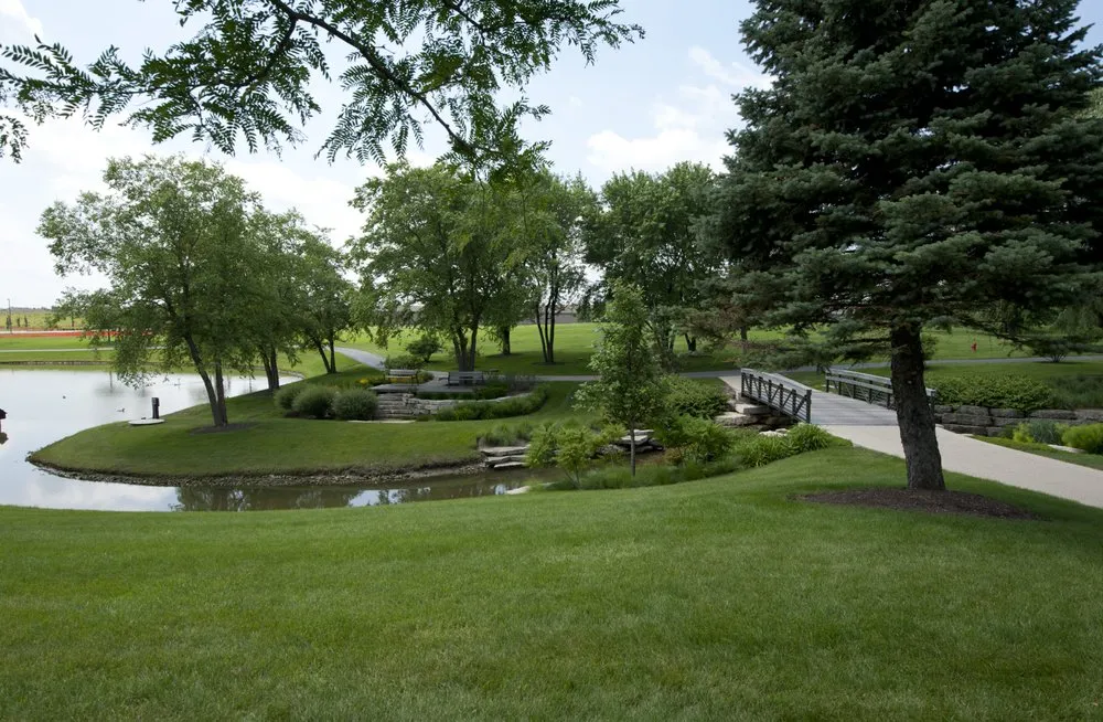 Custom landscaping services for year-round maintenance across Elgin, IL - Cornerstone Partners Horticultural Services Company