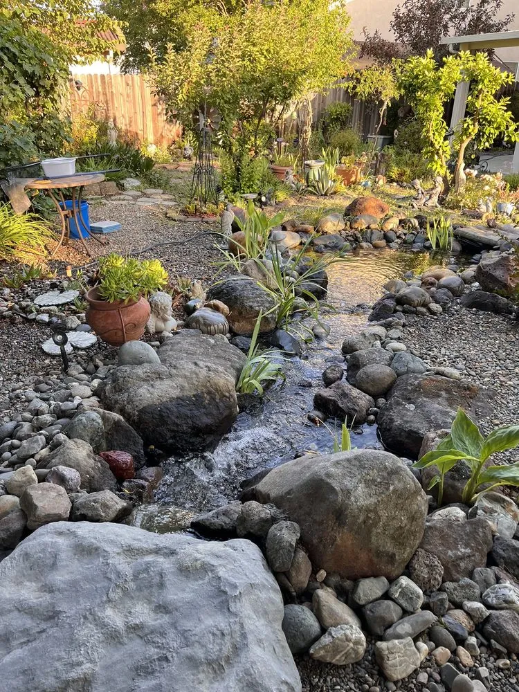 Expert residential landscaping experts serving Orangevale, CA - Cornerstone Ponds and Waterfalls