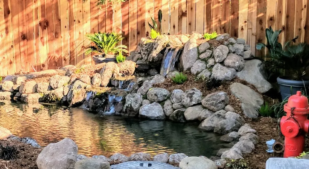 Local landscape installation experts serving Orangevale, CA - Cornerstone Ponds and Waterfalls